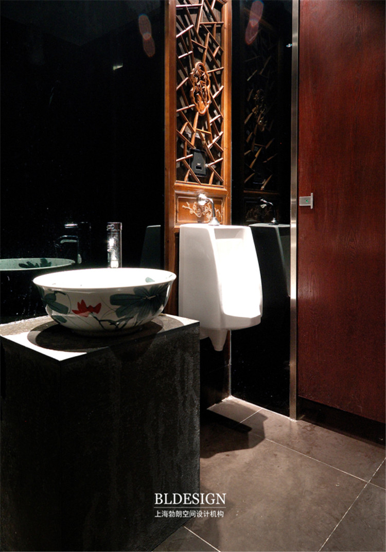 望江南主题餐厅设计案例-洗手间
