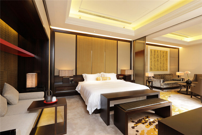 新中式酒店客房设计图