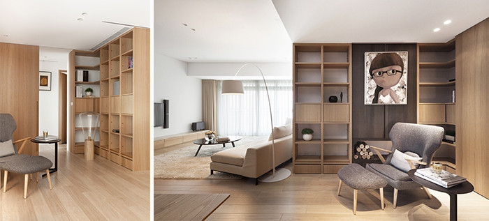 木质清新别墅客厅设计方案