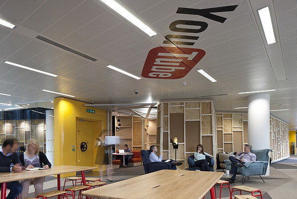 英国伦敦You Tube公司创意办公室空间设计