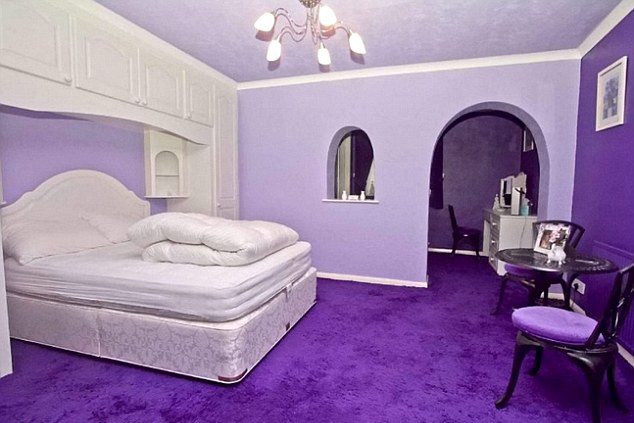 梦幻优雅的紫色调别墅
