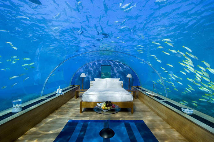 海底旅店客房空间