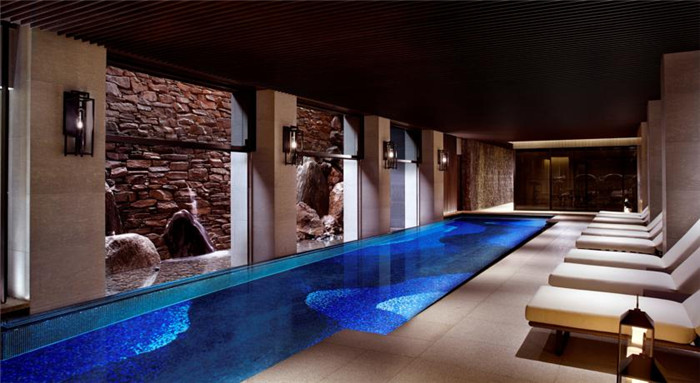 酒店室内空间游泳池设计