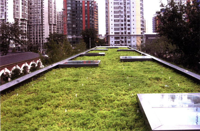 北京华润置地广安门生态展廊顶面设计