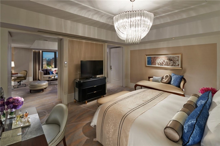 精致奢华的五星级商务酒店客房空间设计欣赏