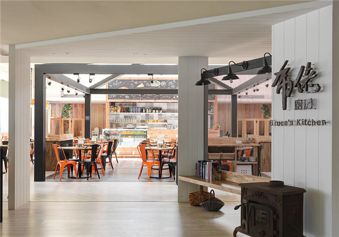 布佬厨房义式料理餐厅设计引领清新健康餐饮新风尚 设计风尚 上海勃朗空间设计公司