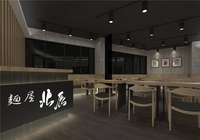 郑州专业餐厅设计公司分享地道日式拉面馆设计方案