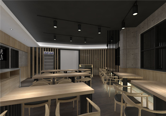 郑州专业餐厅设计公司分享地道日式拉面馆设计方案