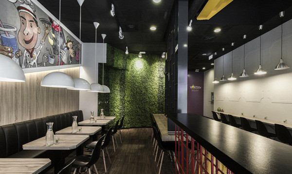 台湾義式料理餐厅室内设计方案