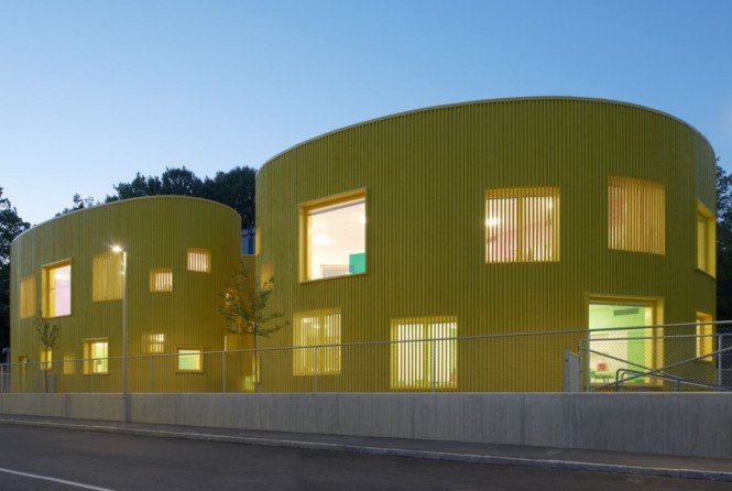 瑞典Tellus幼儿园建筑外观设计