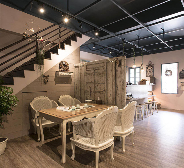 餐厅、咖啡厅、手作教室复合式商业空间设计方案