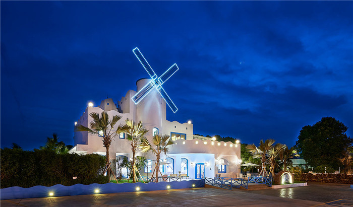 蓝舍地中海主题餐厅外观设计图