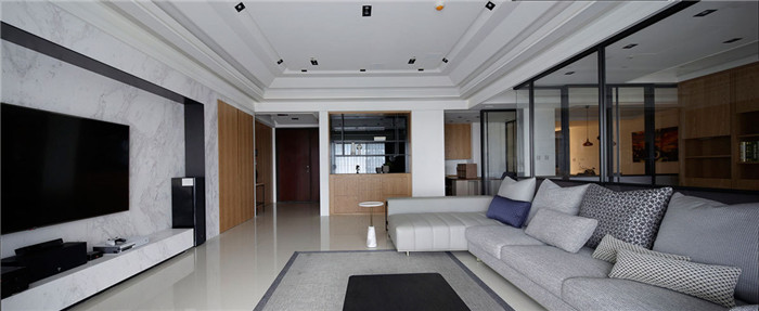 为科技界精英打造的郑州现代简约风别墅装修设设计案例