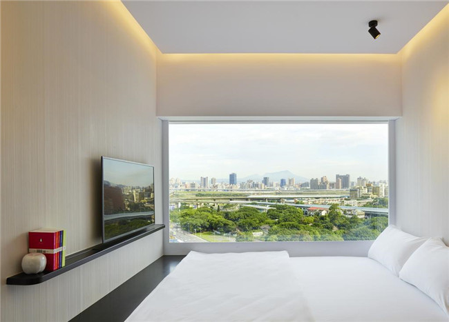 普通人也能住得起的奢华精品连锁酒店设计   台北CitizenM酒店设计图