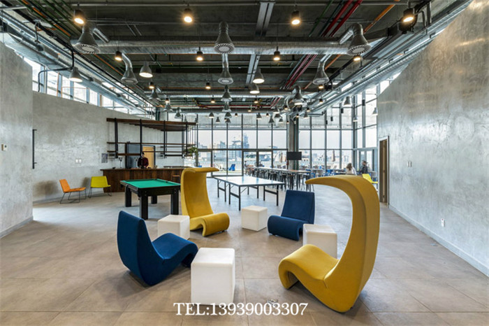 郑州办公室装修设计公司-国外创意联合办公设计案例