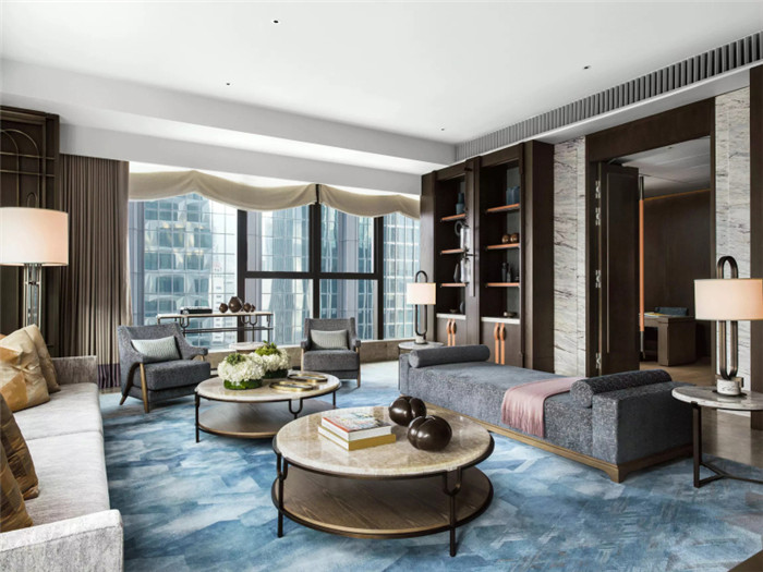 香港瑞吉五星际酒店套房设计方案
