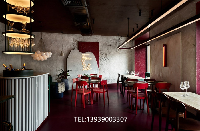 郑州餐厅设计公司推荐工业风餐厅酒吧设计方案