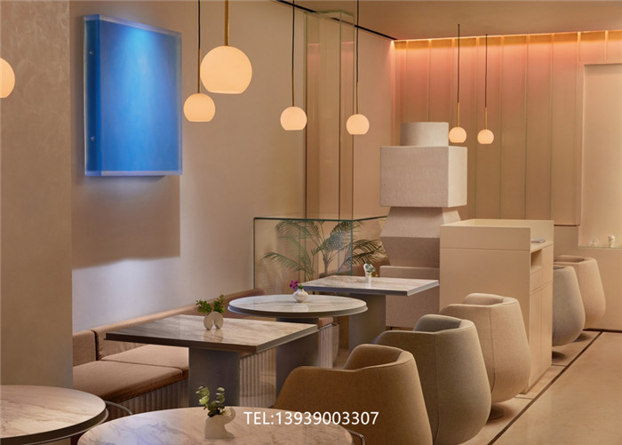 郑州专业餐饮设计公司推荐现代精致茶饮店面设计方案