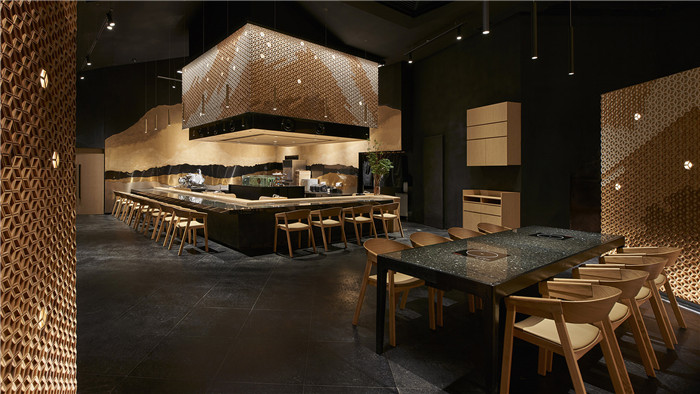 郑州专业日式餐厅设计公司分享高端日式火锅店设计方案