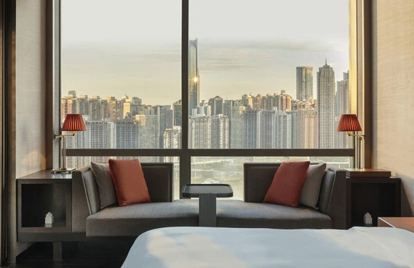 重庆丽晶酒店客房升级改造设计  科技服务更显奢华