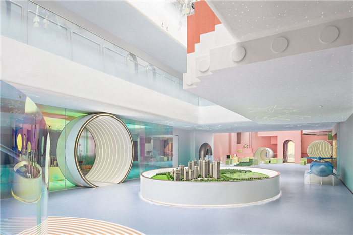 最新高颜值儿童乐园主题售楼部设计方案