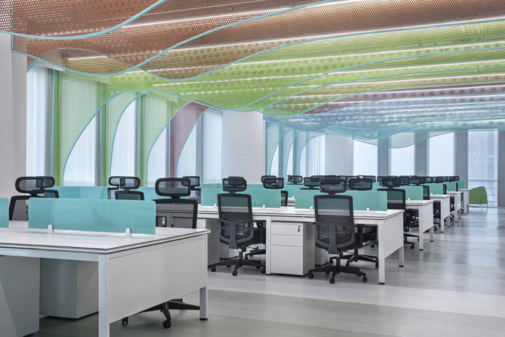 800平通透开放的时尚科技公司办公室装修设计方案