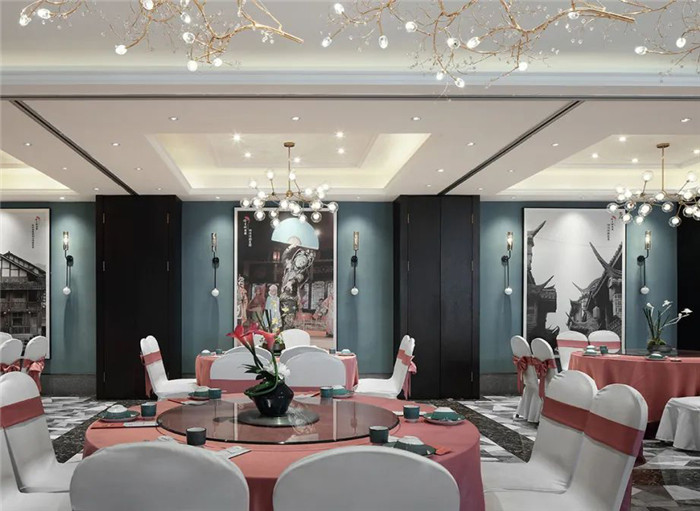 重庆巴蜀文化新中式主题餐厅装修设计方案
