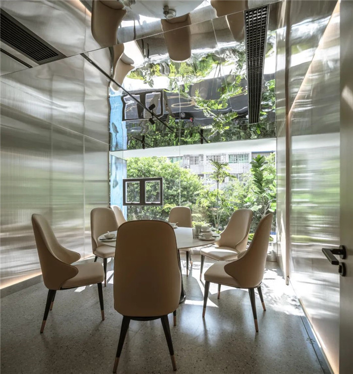 郑州餐厅装修设计公司分享自然清新茶餐厅设计案例