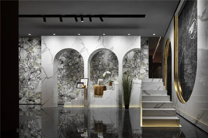 现代风意大利瓷砖展厅装修设计方案