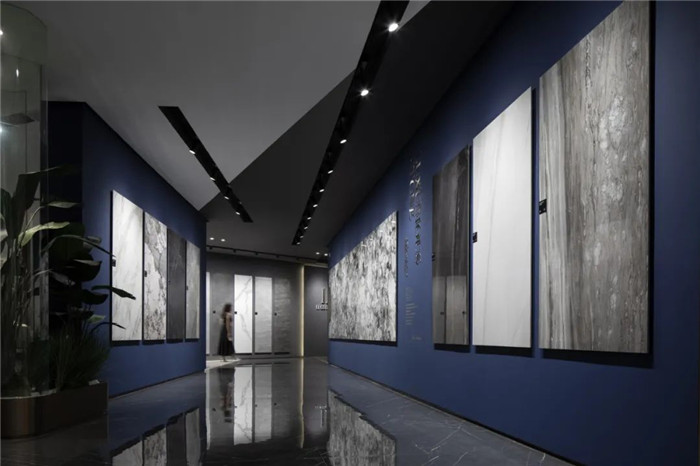 现代风意大利瓷砖展厅装修设计方案