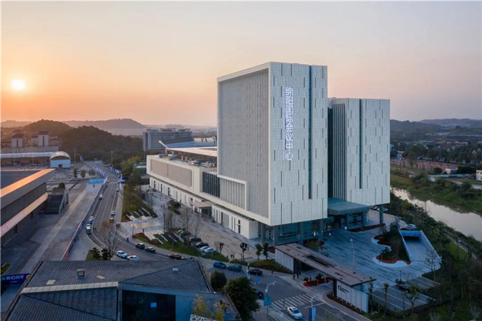 简洁大气的四川绵阳国际会议中心及酒店设计