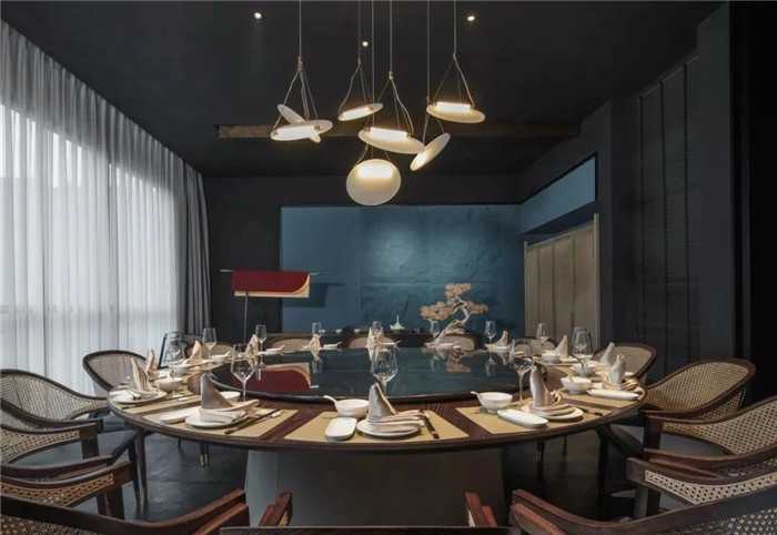 郑州餐厅设计公司推荐岭南特色中餐厅设计案例