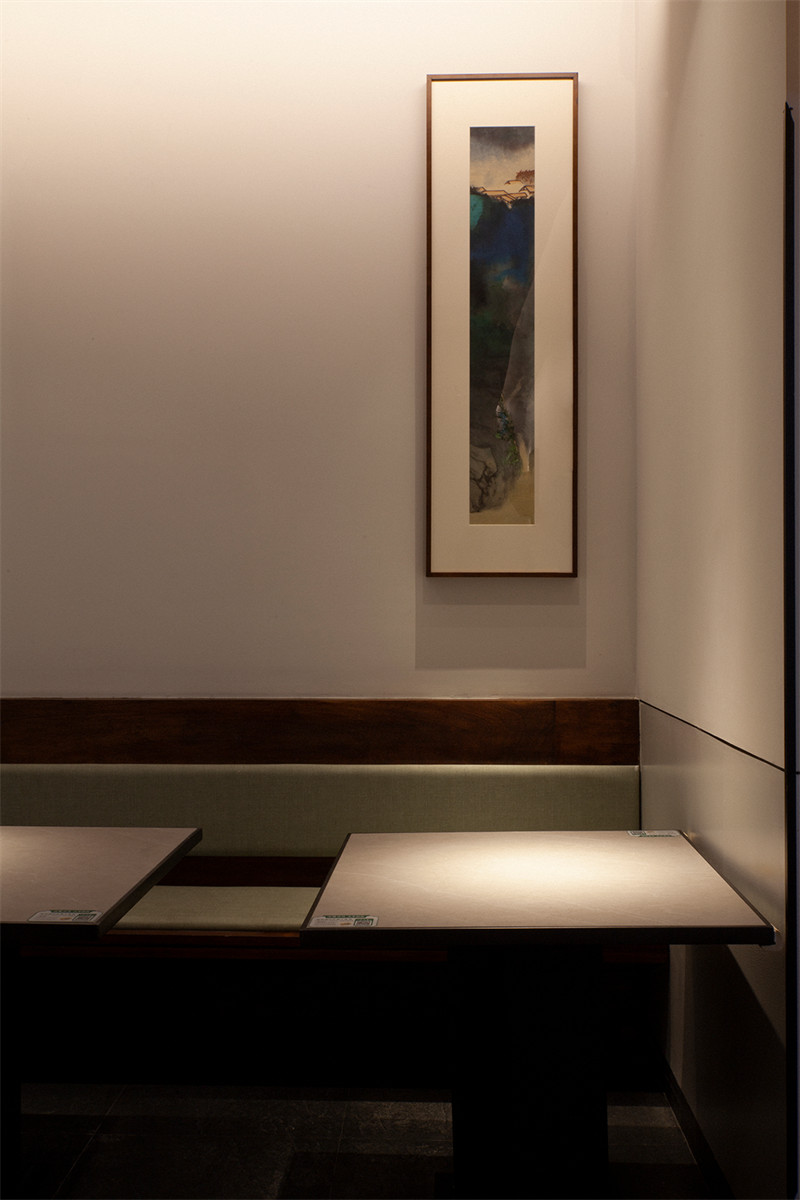 现代手法东方审美  绿茶中餐厅设计方案