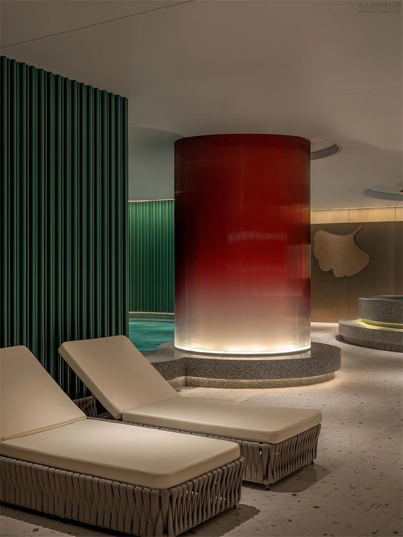集洗浴汗蒸、娱乐于一体水礼温泉酒店设计