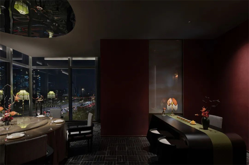 现代岭南风情  杭州中心喜禄餐厅设计方案