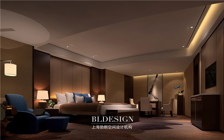 紫金宫标准四星级酒店设计方案-豪华商务客房