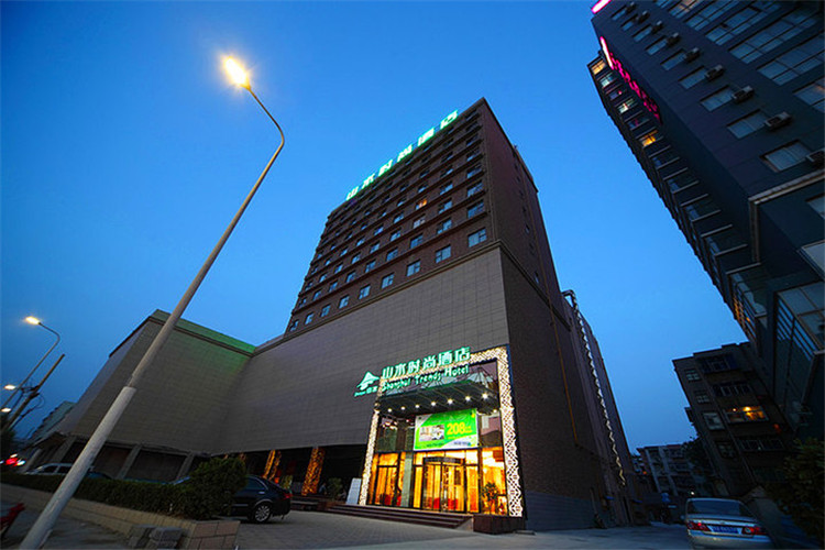 郑州山水时尚商务酒店设计案例-酒店外观