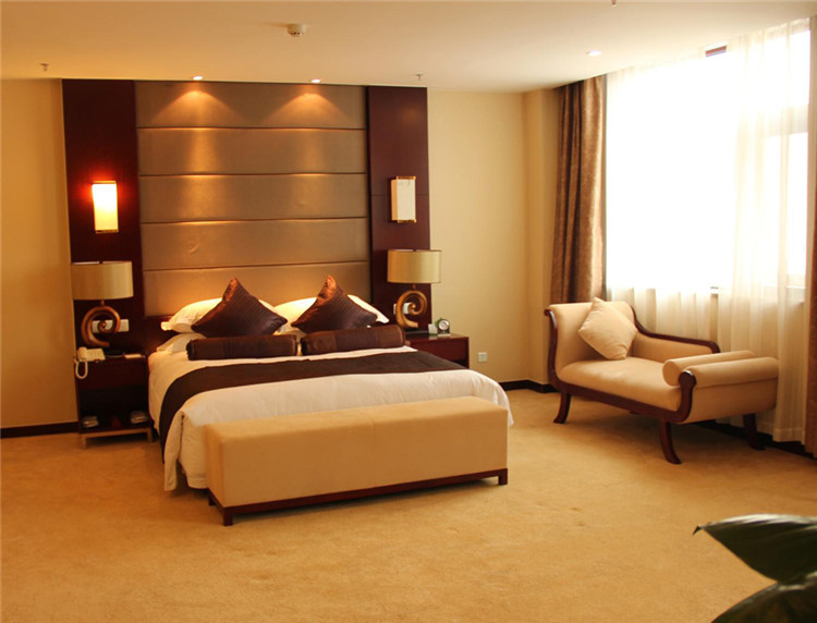 天贵中州国际五星级度假酒店商务大床房设计效果图