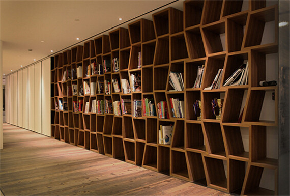 创意办公空间设计方案-图书室
