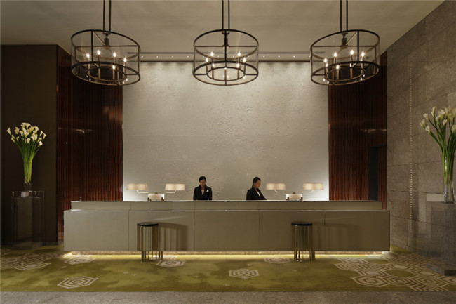 顶级奢华酒店设计 东京皇宫酒店接待台