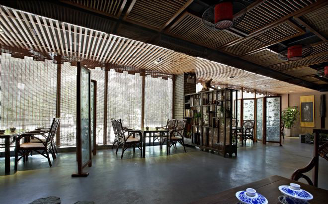 兰若茶舍中式茶楼设计说明