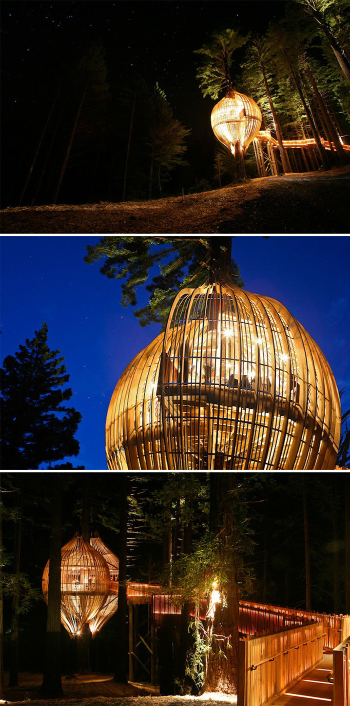令人惊艳的「树屋」餐厅设计