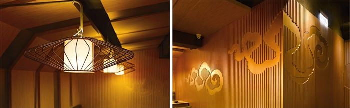 现代中式餐厅装修案例