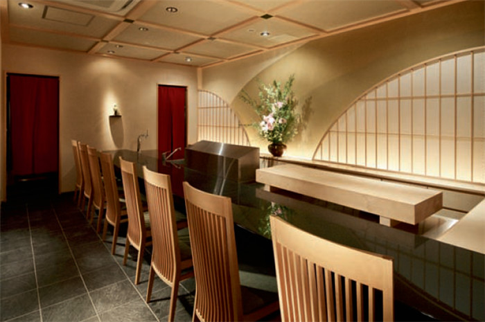 现代日式料理餐厅设计案例