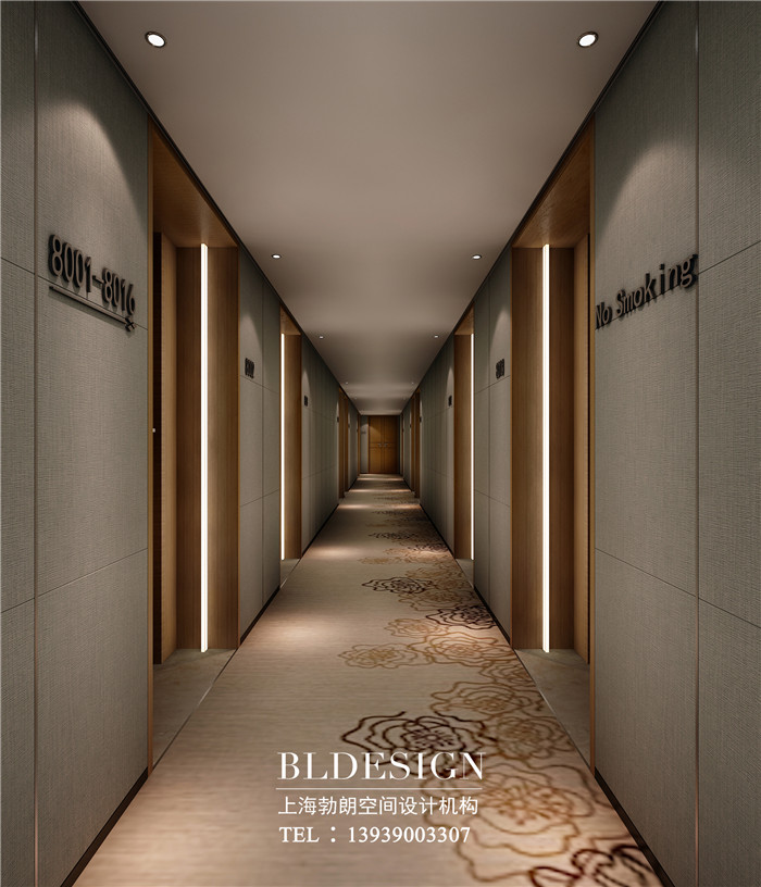 洛阳偃师尚悦五星级配置精品商务酒店走廊设计方案