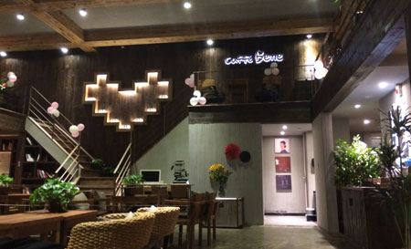郑州咖啡陪你咖啡厅设计方案