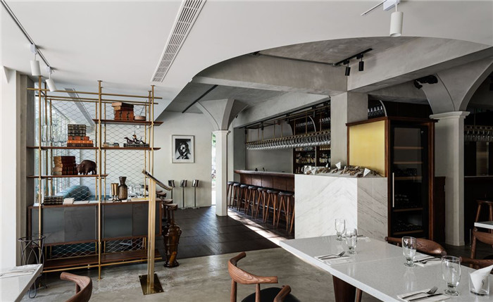 复古古典风主题餐厅装修设计案例
