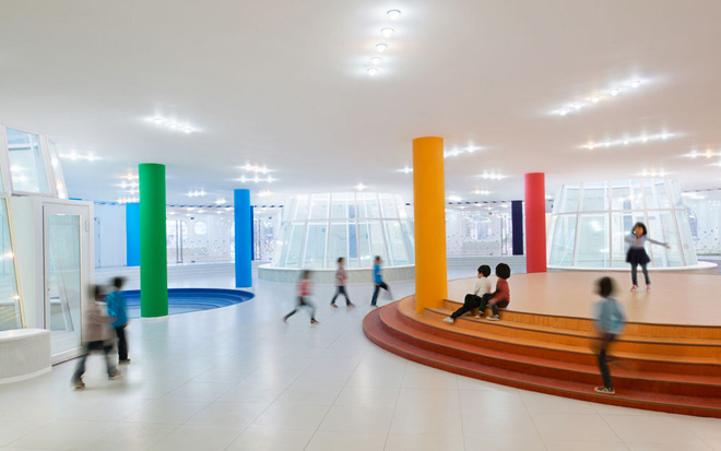 环形幼儿园建筑设计案例