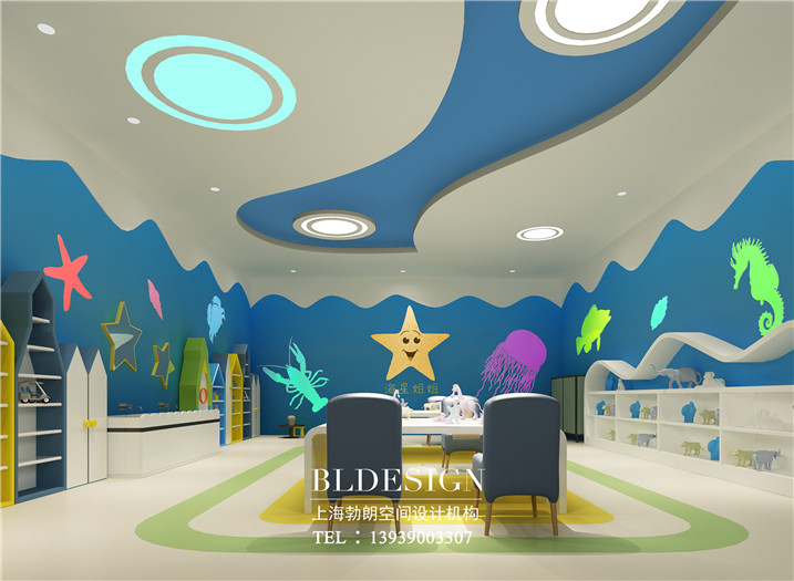 郑州维拉米特彩虹岛主题儿童游乐中心手工室设计图