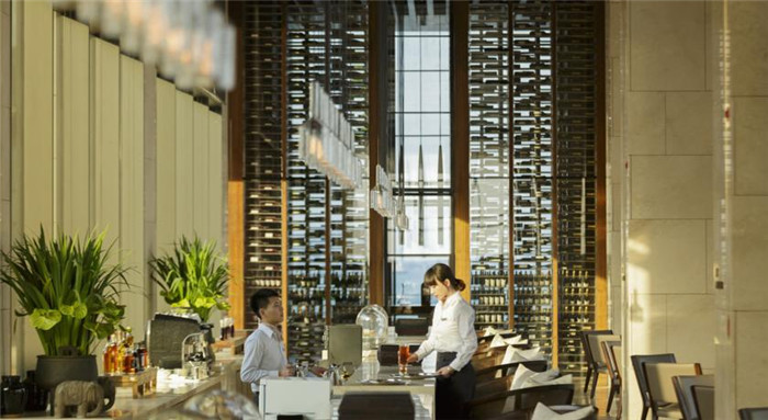 酒店室内局部空间